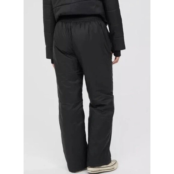 OFFLINE BY AERIE Chillside Snow Ski Puffer Black Pants Women's SMALL NWT - Picture 2 of 15